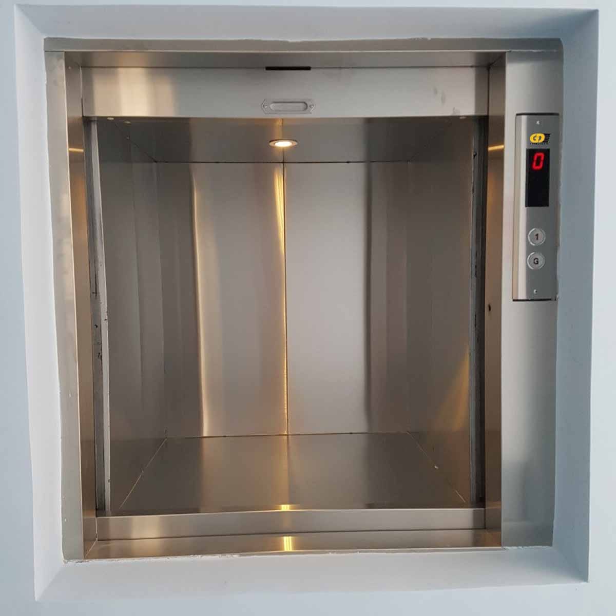 Lắp đặt thang tời thực phẩm 300kg