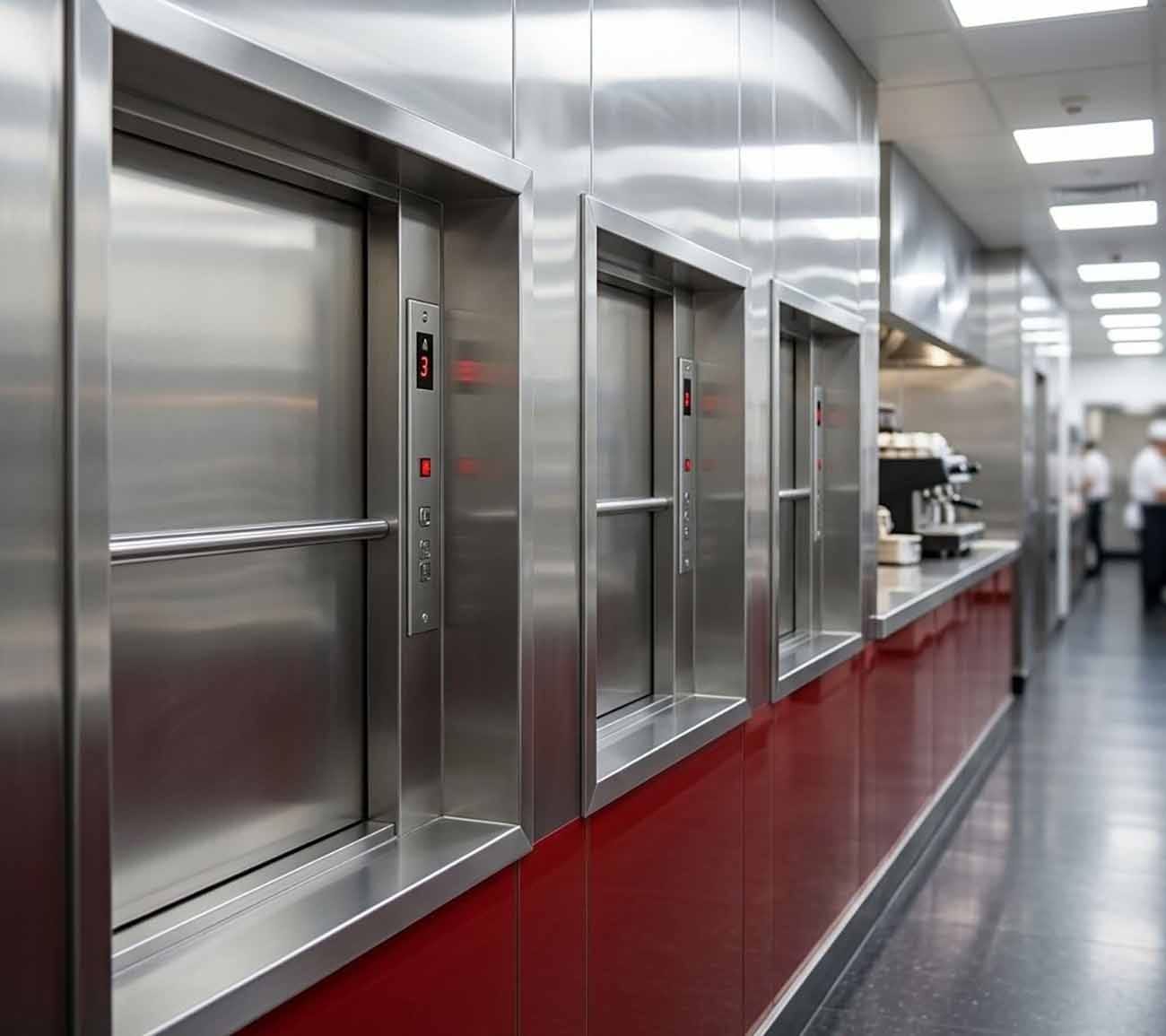 Thang tời thực phẩm 300kg